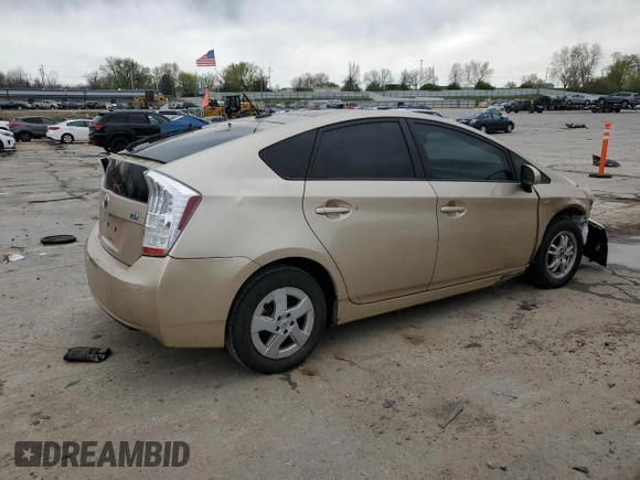 2010 Toyota Prius Four with VIN JTDKN3DU1A1017314, listed as a Copart auction lot 52256495 with 217,711 mi miles and Clean Title. Bid and sale history available at DreamBid. Image 3.