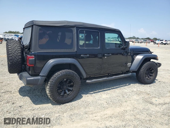 2020 Jeep Wrangler Unlimited Sport S с VIN 1C4HJXDN7LW223393, выставлен на аукционе Copart как лот 60061445 с пробегом 83 274 миль миль и Списание • Salvage title. История ставок и продаж доступна на DreamBid. Изображение 3.