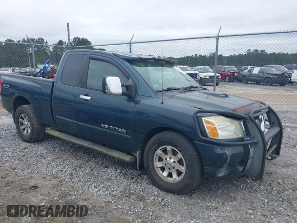 2005 Nissan Titan SE с VIN 1N6AA06B45N514239, выставлен на аукционе IAAI как лот 41370064 с пробегом 95 122 миль миль и . История ставок и продаж доступна на DreamBid. Изображение 1.