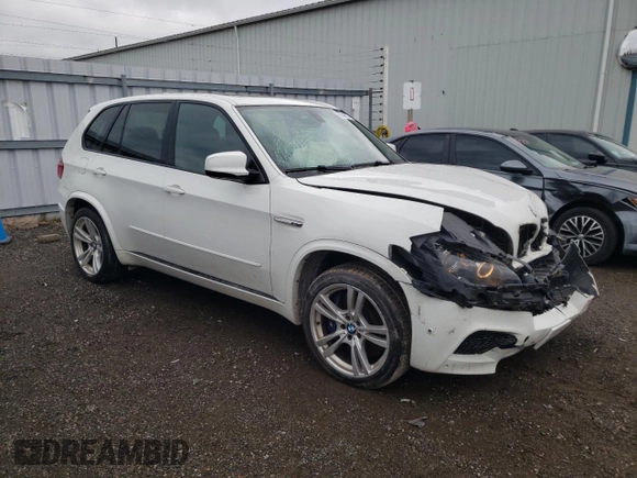 2013 BMW X5 M with VIN 5YMGY0C55D0C11533, listed as a Copart auction lot 85148774 with 53,538 mi miles and Salvage Title. Bid and sale history available at carsss.com. Image 4.