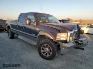 2006 Ford Super Duty F-350 SRW XL with VIN 1FTWW31P76EB78876, listed as a Copart auction lot 42784095 with 137,628 mi miles and Salvage Title. Bid and sale history available at carsss.com. Image 4.
