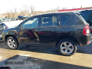 2016 Jeep Compass High Altitude Edition with VIN 1C4NJDEB9GD757325, listed as a IAAI auction lot 41854862 with 165,619 mi miles. Bid and sale history available at carsss.com. Image 14.
