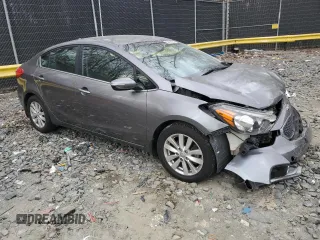 2014 Kia Forte EX with VIN KNAFX4A87E5199900, listed as a Copart auction lot 50090555 with 110,919 mi miles and Salvage Title. Bid and sale history available at carsss.com. Image 4.