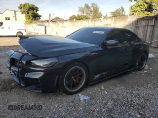 2024 BMW M2 with VIN 3MF13DM0XR8E13363, listed as a Copart auction lot 86872014 with 0 mi miles and Salvage Title. Bid and sale history available at carsss.com. Image 1.