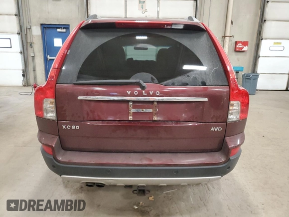 2007 Volvo XC90 V8 with VIN YV4CZ852871379617, listed as a Copart auction lot 46080335 with 166,503 mi miles and Salvage Title. Bid and sale history available at carsss.com. Image 6.