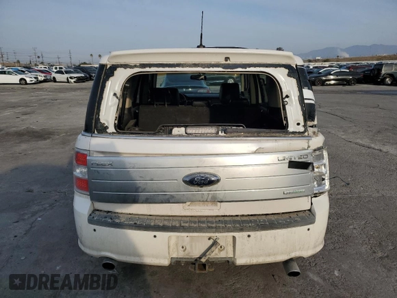 2010 Ford Flex Limited w/Ecoboost with VIN 2FMHK6DT1ABA32164, listed as a Copart auction lot 43069825 with 219,660 mi miles and Salvage Title. Bid and sale history available at carsss.com. Image 6.