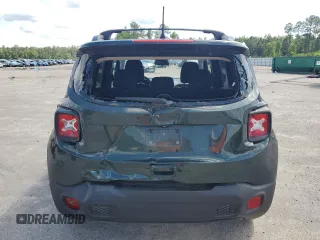 2021 Jeep Renegade Jeepster with VIN ZACNJCAB5MPM41821, listed as a Copart auction lot 55664685 with 34,194 mi miles and Salvage title. Bid and sale history available at DreamBid. Image 6.