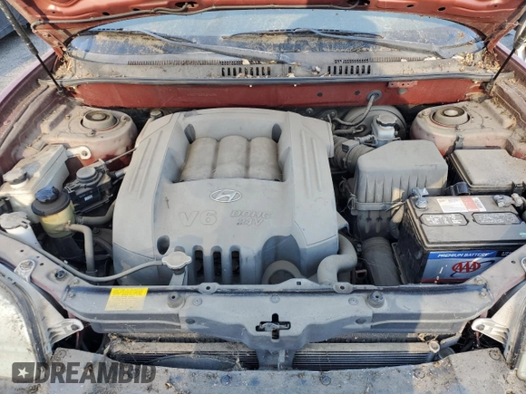 2003 Hyundai Santa Fe GLS with VIN KM8SC73D83U341520, listed as a Copart auction lot 84352084 with 43,421 mi miles and Clean Title. Bid and sale history available at carsss.com. Image 12.