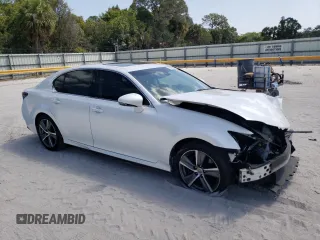 2016 Lexus GS 350 with VIN JTHBZ1BL7GA000415, listed as a Copart auction lot 51543524 with 53,690 mi miles and Salvage Title. Bid and sale history available at carsss.com. Image 4.