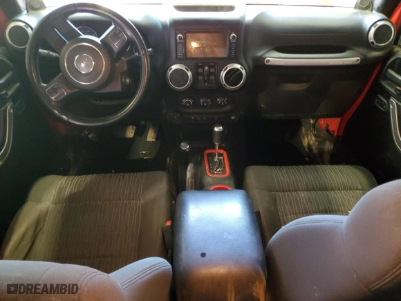 2012 Jeep Wrangler Unlimited Sahara with VIN 1C4BJWEG3CL179457, listed as a Copart auction lot 42768745 with 162,075 mi miles and Salvage Title. Bid and sale history available at carsss.com. Image 8.