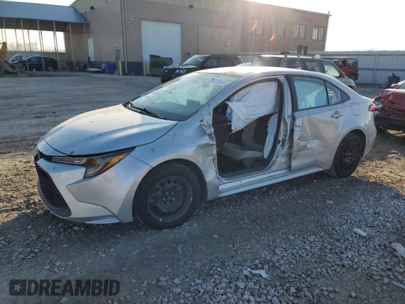 2021 Toyota Corolla LE with VIN 5YFEPMAE5MP149714, listed as a Copart auction lot 85579314 with Not Provided miles and Non Repairable. Bid and sale history available at DreamBid. Image 1.