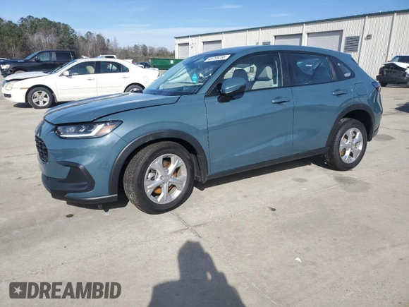 2024 Honda HR-V LX with VIN 3CZRZ1H37RM726315, listed as a Copart auction lot 45755235 with 3,249 mi miles and Salvage Title. Bid and sale history available at carsss.com. Image 1.