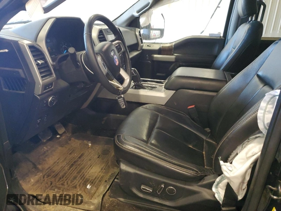 2018 Ford F-150 XL with VIN 1FTFW1E57JKD39329, listed as a Copart auction lot 50186765 with 86,089 mi miles and Non Repairable. Bid and sale history available at carsss.com. Image 7.