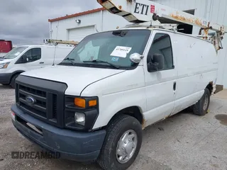 2008 Ford Econoline Cargo Commercial with VIN 1FTSE34L38DA85713, listed as a IAAI auction lot 41789119 with 182,002 mi miles and . Bid and sale history available at DreamBid. Image 2.