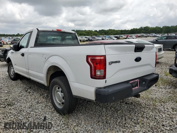2017 Ford F-150 XL with VIN 1FTNF1CG1HKD05347, listed as a Copart auction lot 61321594 with 165,135 mi miles and Salvage title. Bid and sale history available at DreamBid. Image 2.