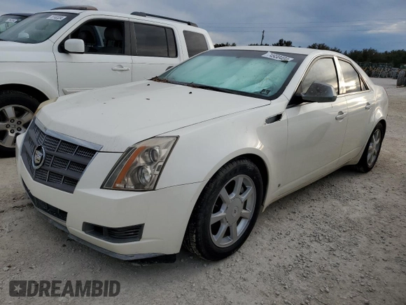 2008 Cadillac CTS RWD w/1SA with VIN 1G6DM577080100555, listed as a Copart auction lot 74930404 with 0 mi miles and Salvage Title. Bid and sale history available at carsss.com. Image 1.