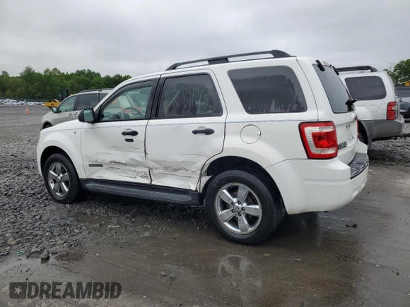 2008 Ford Escape XLT с VIN 1FMCU93118KC45606, выставлен на аукционе Copart как лот 58634705 с пробегом 122 209 миль миль и Списание • Salvage title. История ставок и продаж доступна на DreamBid. Изображение 2.
