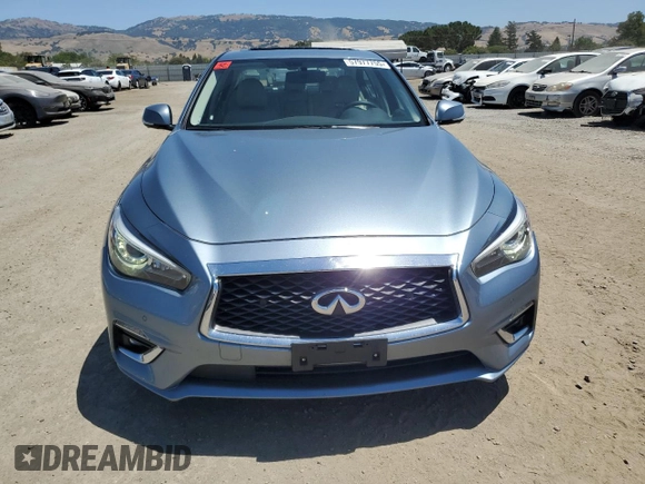 2018 Infiniti Q50 Luxe с VIN JN1EV7AP2JM354613, выставлен на аукционе Copart как лот 57977755 с пробегом 45 396 миль миль и Списание • Salvage title. История ставок и продаж доступна на DreamBid. Изображение 5.