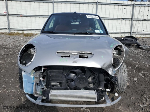 2023 MINI Convertible Cooper S with VIN WMW43DL02P3P98888, listed as a Copart auction lot 51254145 with 7,942 mi miles and Salvage Title. Bid and sale history available at carsss.com. Image 5.