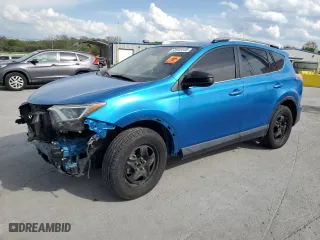 2018 Toyota RAV4 LE with VIN JTMZFREV0JJ174791, listed as a Copart auction lot 52642245 with 0 mi miles and Salvage Title. Bid and sale history available at carsss.com. Image 1.