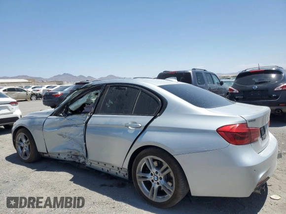 2018 BMW 3 Series 330i with VIN WBA8B9C55JAE21989, listed as a Copart auction lot 59636285 with Not provided miles and Salvage title. Bid and sale history available at DreamBid. Image 2.