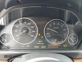 2018 BMW 4 Series 430i with VIN WBA4J1C54JBG79837, listed as a Copart auction lot 61041275 with 106,541 mi miles and Salvage title. Bid and sale history available at DreamBid. Image 9.