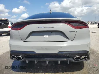2020 Kia Stinger GT1 with VIN KNAE45LC2L6084091, listed as a Copart auction lot 51410175 with 129,049 mi miles and Salvage Title. Bid and sale history available at DreamBid. Image 6.
