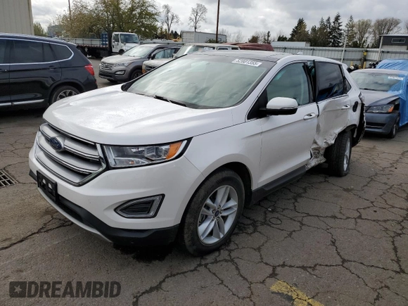 2018 Ford Edge SEL with VIN 2FMPK4J84JBB79918, listed as a Copart auction lot 52801355 with 50,933 mi miles and Salvage Title. Bid and sale history available at DreamBid. Image 1.