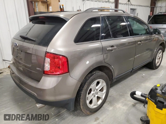 2013 Ford Edge SEL with VIN 2FMDK3JCXDBC48231, listed as a Copart auction lot 86526484 with 165,336 mi miles and Salvage Title. Bid and sale history available at carsss.com. Image 3.