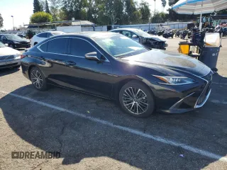 2023 Lexus ES with VIN 58ADA1C19PU035670, listed as a Copart auction lot 78781374 with 8,074 mi miles and Salvage Title. Bid and sale history available at carsss.com. Image 4.