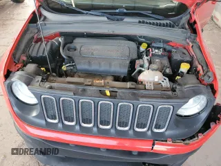 2018 Jeep Renegade Altitude with VIN ZACCJBBB9JPH96697, listed as a Copart auction lot 51349565 with 61,378 mi miles and Salvage title. Bid and sale history available at DreamBid. Image 14.