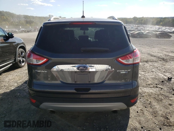 2015 Ford Escape Titanium with VIN 1FMCU9JX3FUB00642, listed as a Copart auction lot 50213695 with 158,681 mi miles and Clean Title. Bid and sale history available at DreamBid. Image 6.