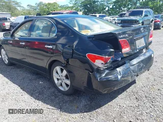 2005 Lexus ES 330 with VIN JTHBA30G755060211, listed as a IAAI auction lot 41819590 with 140,679 mi miles. Bid and sale history available at carsss.com. Image 3.