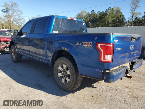 2017 Ford F-150 XL with VIN 1FTEW1EP9HFA31093, listed as a Copart auction lot 48939935 with 150,964 mi miles and Salvage Title. Bid and sale history available at carsss.com. Image 2.