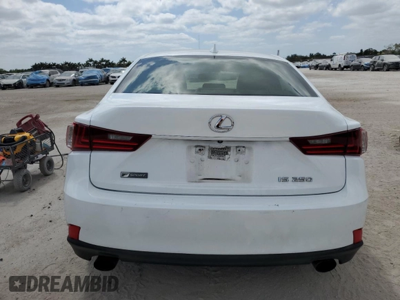 2015 Lexus IS 250 with VIN JTHBF1D21F5067094, listed as a Copart auction lot 53811335 with 115,118 mi miles and Salvage Title. Bid and sale history available at carsss.com. Image 6.