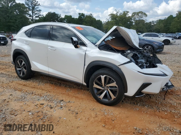 2019 Lexus NX 300 with VIN JTJYARBZ9K2150855, listed as a Copart auction lot 55296355 with Not provided miles and Salvage title. Bid and sale history available at DreamBid. Image 4.
