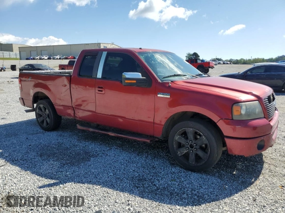 2007 Ford F-150 XL with VIN 1FTPX12V47NA08866, listed as a Copart auction lot 52646435 with Not provided miles and Non repairable. Bid and sale history available at DreamBid. Image 4.