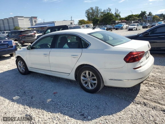 2017 Volkswagen Passat 1.8T S with VIN 1VWAT7A37HC085584, listed as a Copart auction lot 50938915 with 96,108 mi miles and Salvage Title. Bid and sale history available at carsss.com. Image 2.