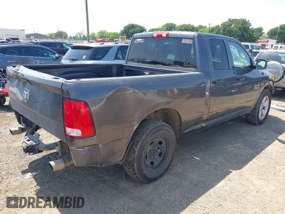 2020 Ram 1500 Tradesman with VIN 1C6RR6FT9LS138721, listed as a IAAI auction lot 42174034 with 167,726 mi miles and . Bid and sale history available at DreamBid. Image 4.