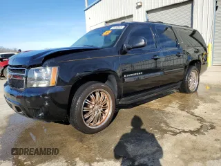2007 Chevrolet Suburban LT with VIN 1GNFC16017R362303, listed as a Copart auction lot 42450955 with 250,477 mi miles and Salvage Title. Bid and sale history available at carsss.com. Image 1.