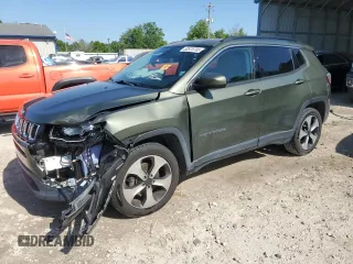 2018 Jeep Compass Latitude with VIN 3C4NJCBB2JT286392, listed as a Copart auction lot 52678785 with 76,193 mi miles and Salvage Title. Bid and sale history available at DreamBid. Image 1.