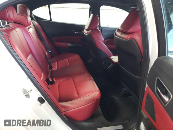 2019 Acura TLX w/A-Spec Pkg with VIN 19UUB1F62KA002053, listed as a Copart auction lot 46813715 with 64,280 mi miles and Salvage title. Bid and sale history available at DreamBid. Image 10.