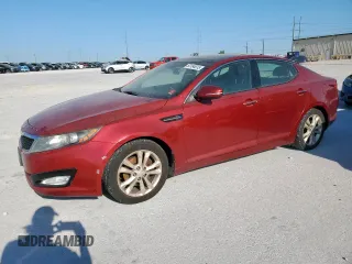 2013 Kia Optima EX with VIN 5XXGN4A77DG245143, listed as a Copart auction lot 53184015 with 162,109 mi miles and Clean Title. Bid and sale history available at carsss.com. Image 1.