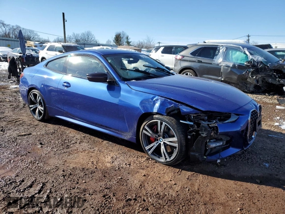 2023 BMW 4 Series 430i xDrive with VIN WBA73AP07PCL66321, listed as a Copart auction lot 42847324 with 15,343 mi miles and . Bid and sale history available at DreamBid. Image 4.
