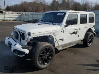 2020 Jeep Wrangler Unlimited Sahara with VIN 1C4HJXEM8LW325372, listed as a Copart auction lot 44350084 with 55,314 mi miles. Bid and sale history available at carsss.com. Image 1.