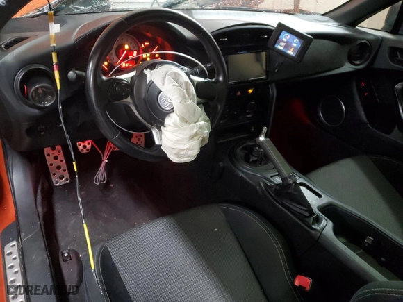 2017 Toyota 86 with VIN JF1ZNAA11H9705246, listed as a Copart auction lot 73515694 with 38,167 mi miles and Salvage Title. Bid and sale history available at carsss.com. Image 8.