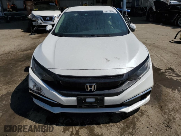 2020 Honda Civic LX z VIN 19XFC2F69LE201741, wystawiony jako Copart lot #49923505 z przebiegiem 57 538 mil mil oraz Szkoda całkowita • Salvage title. Historia ofert i sprzedaży dostępna na DreamBid. Obrazek 5.