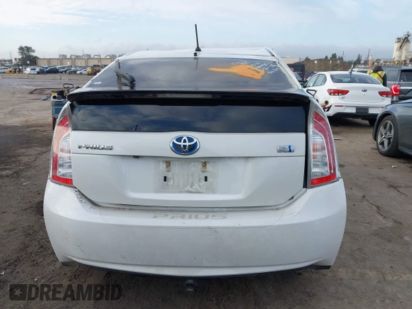 2015 Toyota Prius Four with VIN JTDKN3DU6F0476075, listed as a IAAI auction lot 41894290 with 245,861 mi miles. Bid and sale history available at carsss.com. Image 16.