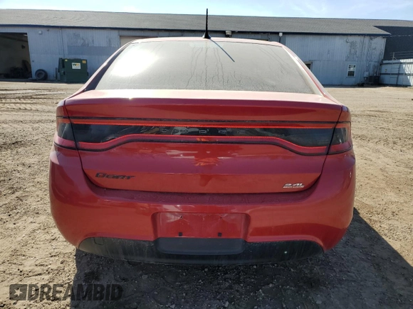 2014 Dodge Dart SXT with VIN 1C3CDFBB0ED919617, listed as a Copart auction lot 48850735 with 100,806 mi miles and Clean Title. Bid and sale history available at carsss.com. Image 6.