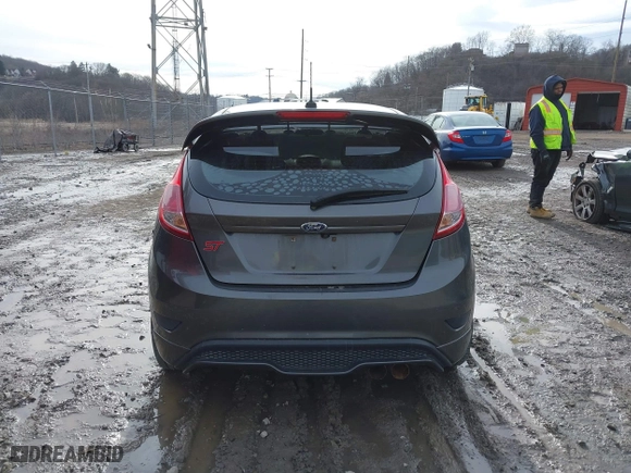 2019 Ford Fiesta ST with VIN 3FADP4GX2KM139687, listed as a IAAI auction lot 41649831 with 111,108 mi miles. Bid and sale history available at carsss.com. Image 16.